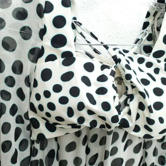 NWT PatBO Bossa Long Sleeve Cutout Dress - Picture 8 of 16